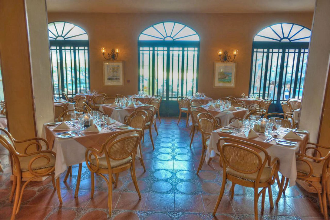 Dine with magical views 