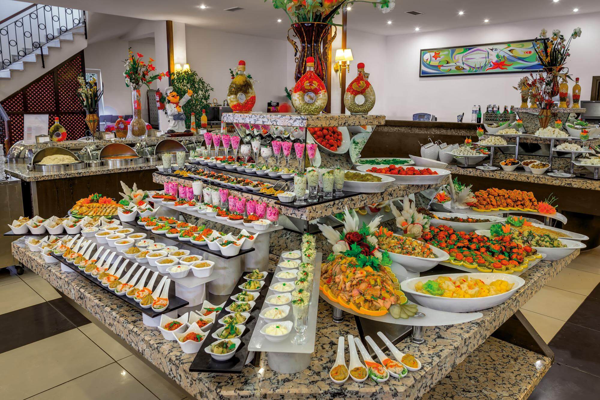A wide selection of dining options