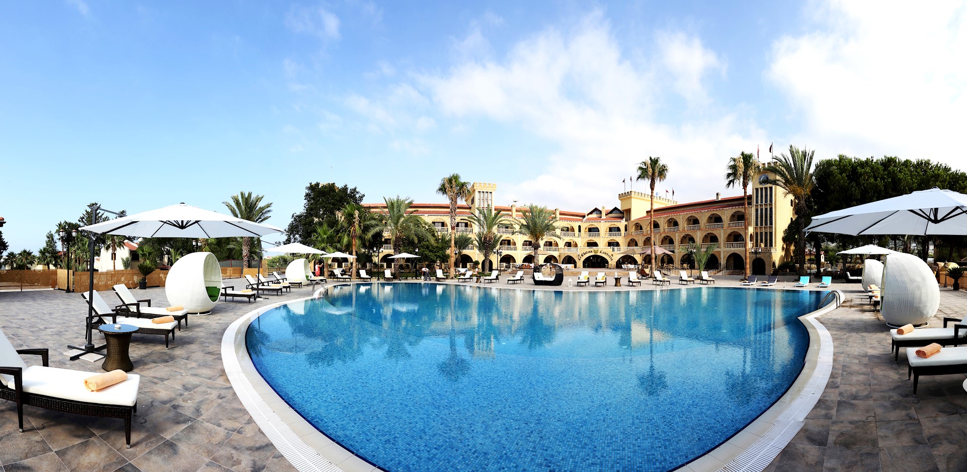 le chateau lambousa swimming pool