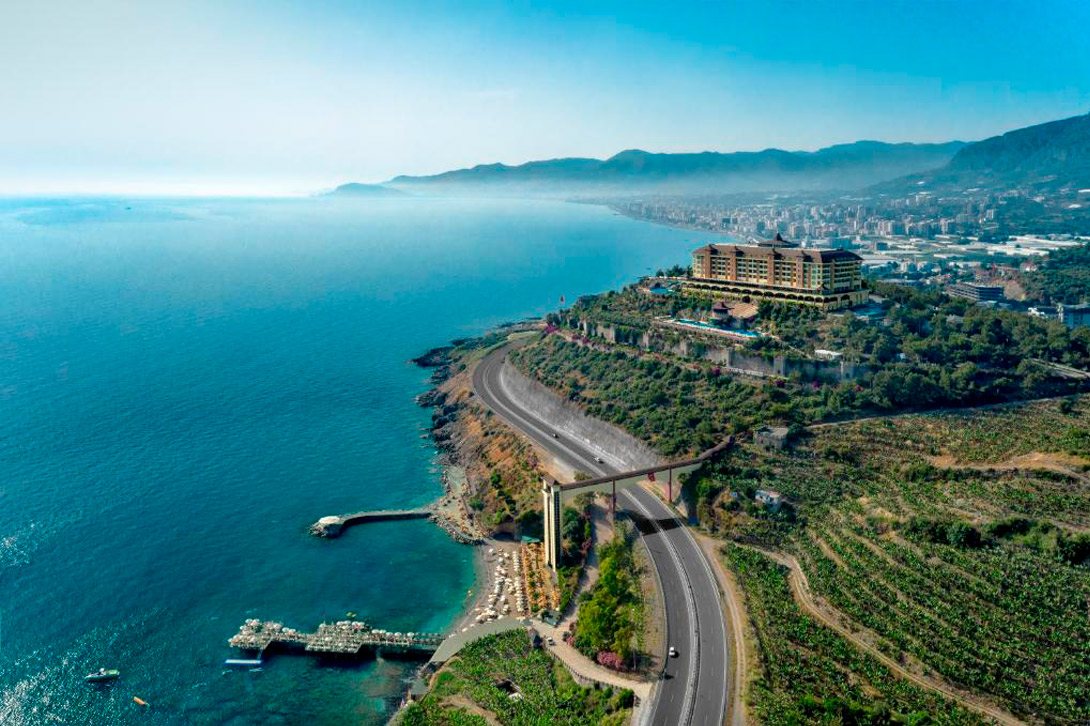 utopia hotel beach view turkey