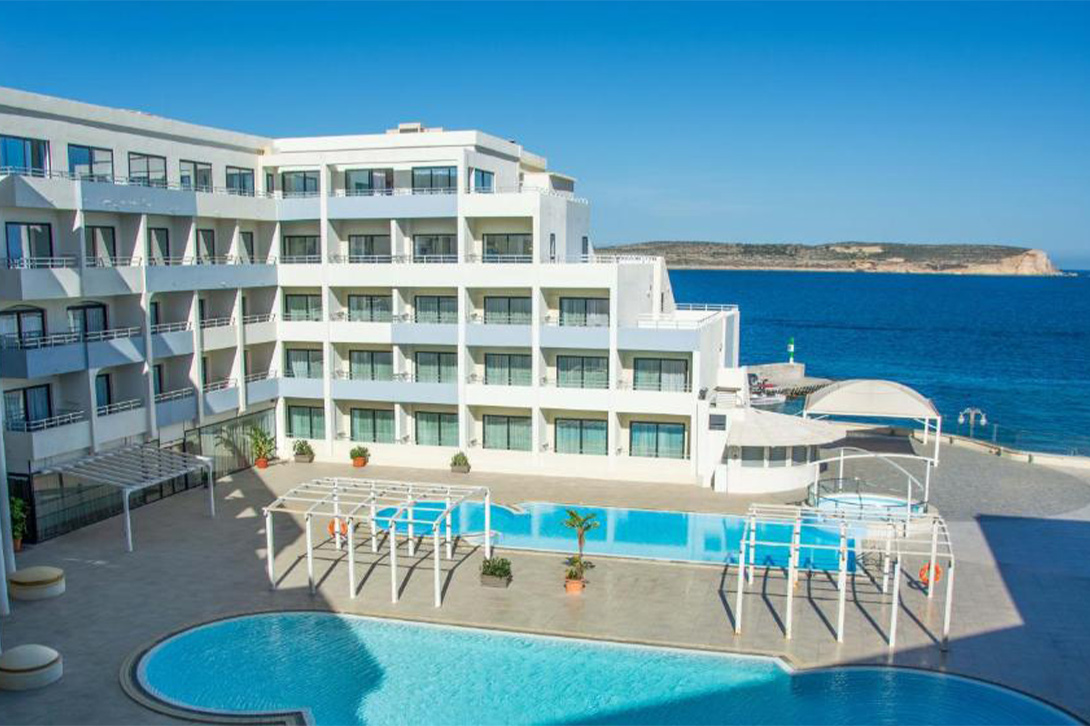 riviera resort pool view malta