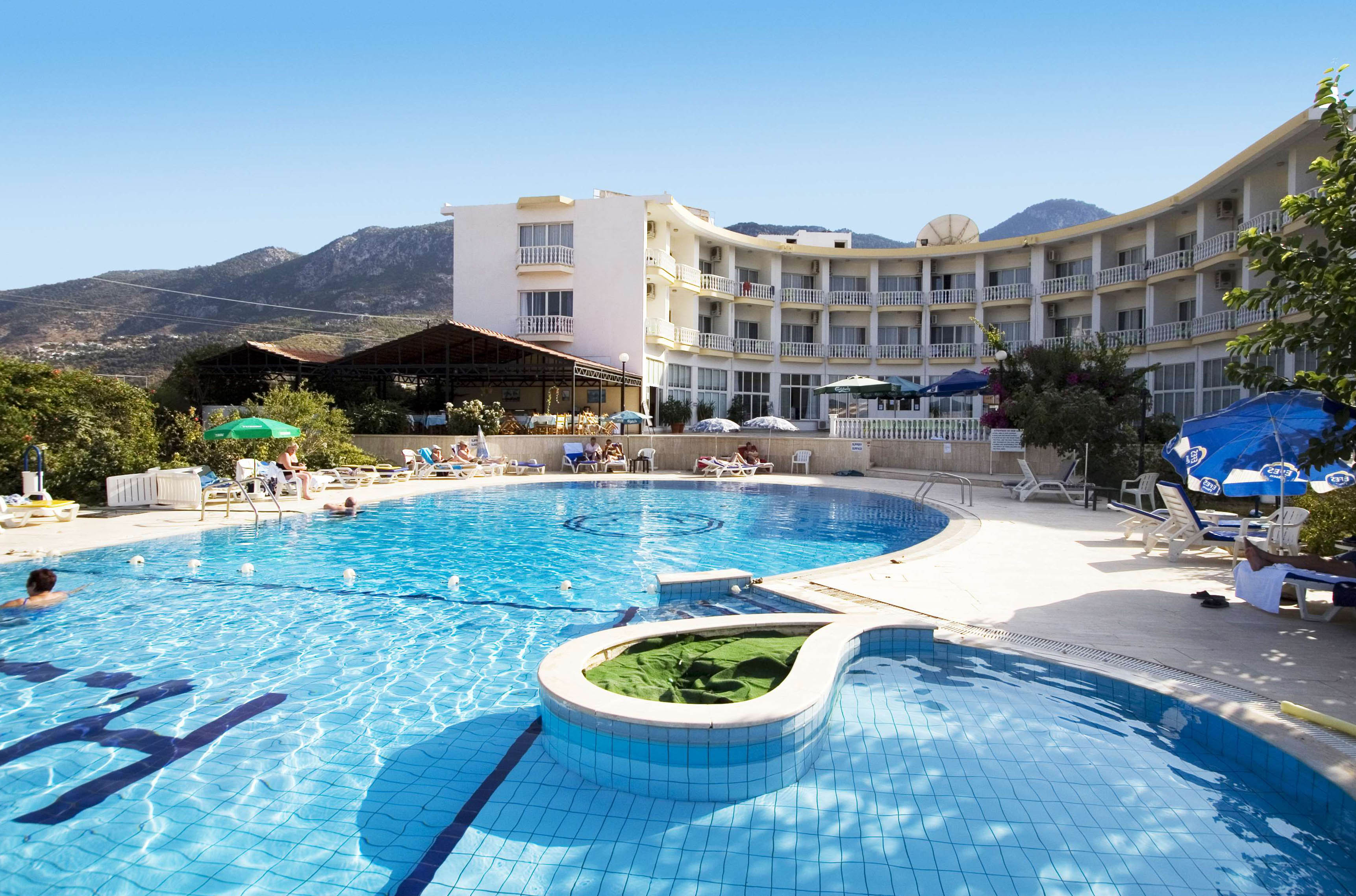 Relax with Mediterranean garden views!