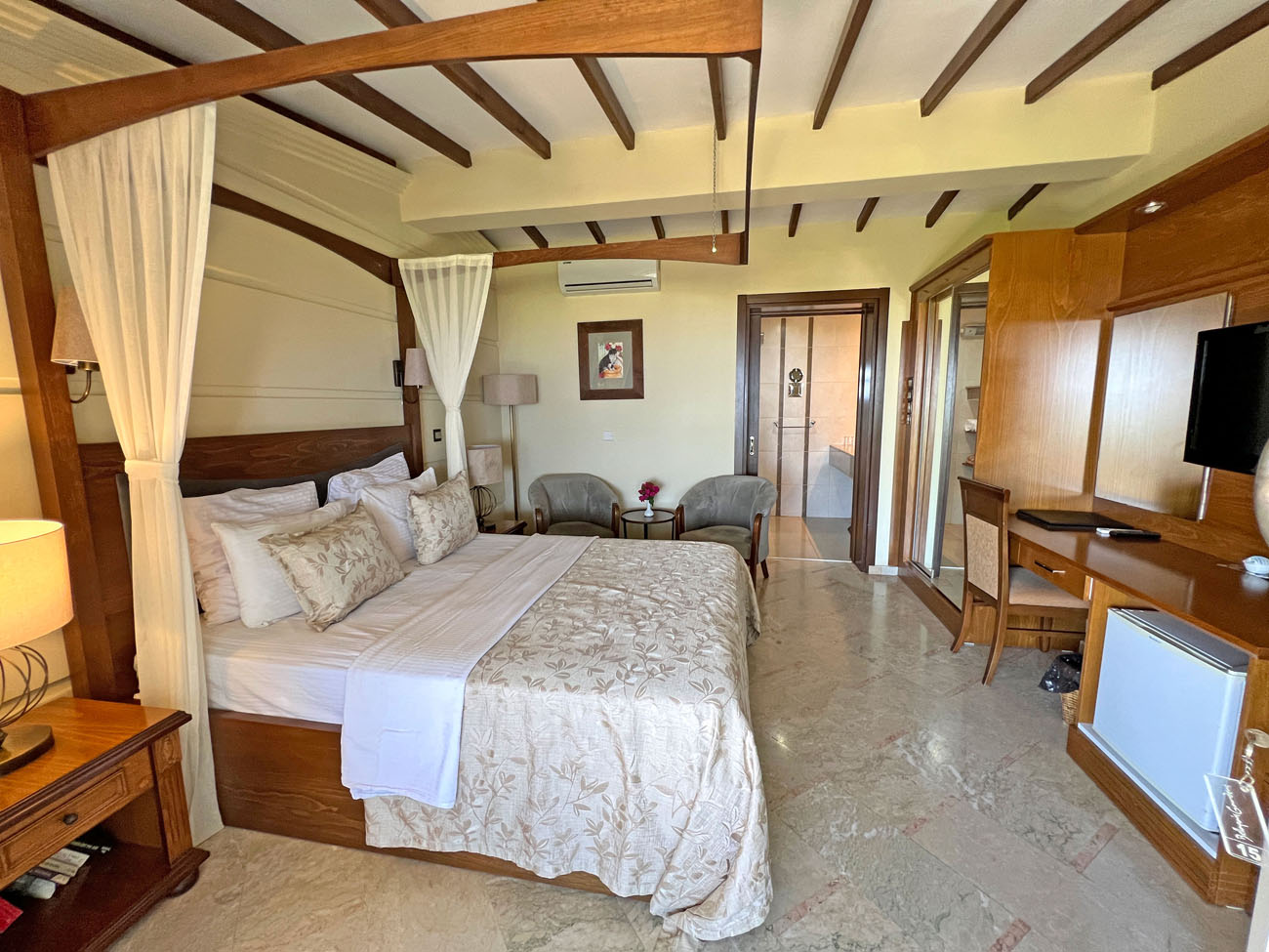 studio bedroom bellapais view north cyprus