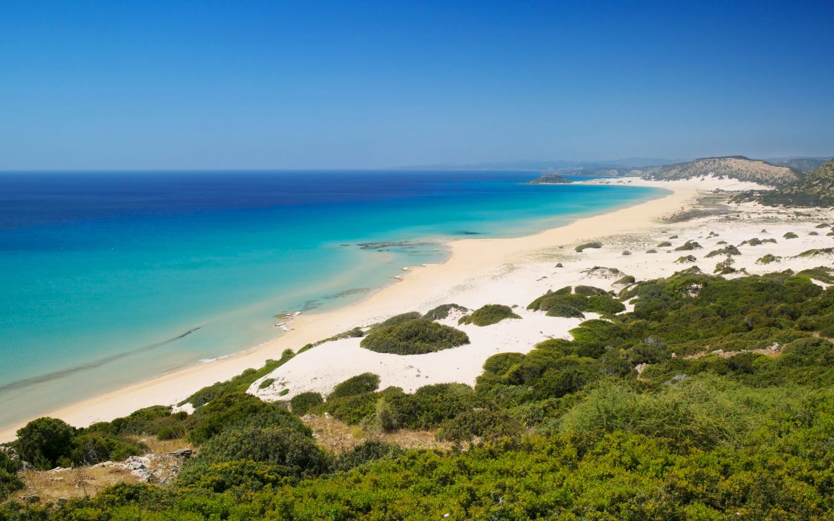 The Karpaz-Peninsula is home to picture-perfect sandy beaches